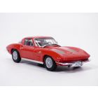 CHEVROLET CORVETTE C2 coupé Stingray rouge 1/43 1963