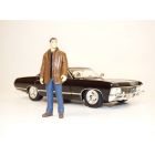 CHEVROLET IMPALA & figurine Dean Winchester 1/24 Film SUPERNATURAL