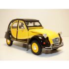 CITROEN 2CV CHARLESTON jaune & noir 1/24