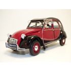 CITROEN 2CV CHARLESTON rouge Delage / noir 1/18