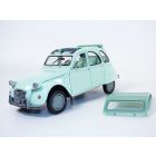 CITROEN 2CV6 Club vert Jade 1982 1/18 phares carrés