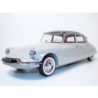 CITROEN DS19 gris rosé & toit aubergine 1959 1/12