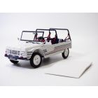 CITROEN MEHARI bleu blanc rouge 1/18
