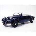 CITROEN TRACTION cabriolet 11B bleu 1938 1/18