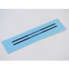 Décalcomanies bandes de BAS DE CAISSE PORSCHE 1/18 transfer