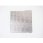 Sticker métal PLAQUE ALUMINIUM antiderapant 1/43 1/24 1/18 70x70mm