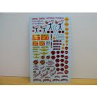 SET DECALCOMANIES LOGO ANCIENS HUILES SHELL 1/43