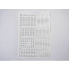DECALCOMANIES réparation miniatures HONDA 1/18 1/24 1/43 1/64 Transfer