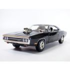 DODGE CHARGER R/T 1970 noir 1/18 Fast & Furious Dom's car