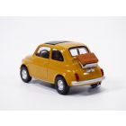 FIAT 500 jaune Positano & malle arrière 1/43 1965
