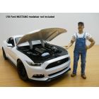 FIGURINE mécanicien HANGING OUT BOB 1/18