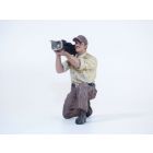 FIGURINE REPORTER CAMERAMAN 4x4 -7 raid OffRoad 1/18