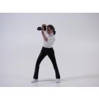 Figurine PHOTOGRAPHE fille 1/18