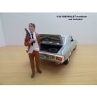 FIGURINE GANGSTER costume marron - Robber III 1/18