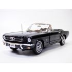FORD MUSTANG cabriolet noir 1964 1/2 1/18