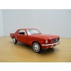 FORD MUSTANG coupe HARD TOP rouge 1/24 1964 1/2