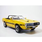 OCCASION FORD MUSTANG Shelby GT500 cabriolet 1970 jaune 1/18