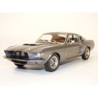 FORD MUSTANG GT500 1967 fastback gris & bandes noires 1/18 Eleanor