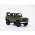 LAND ROVER DEFENDER 90 vert olive / toit blanc 1/43 1995