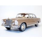 MERCEDES 250SE coupé gold métallisé 1/18 1969 W108 W109