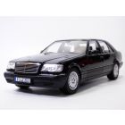MERCEDES CLASSE S S600 V12 noir Obsidian 1/18 W140 S500 1997