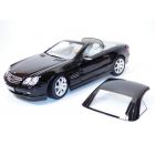 MERCEDES 500SL 2003 noir 1/18 R230