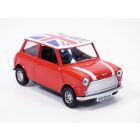 MINI COOPER classic rouge & drapeau anglais 1/36