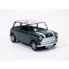 MINI COOPER classic vert british & drapeau anglais 1/36