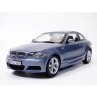 OCCASION sans boite BMW série 1 gris bleuté 1/18 120i 125i 118d 120d E82 E81