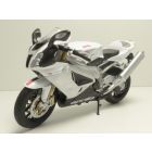Moto APRILIA RSV1000R blanc 1/10