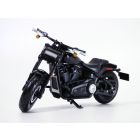Moto HARLEY DAVIDSON FAT BOB 114 noir 1/18 2020
