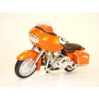Moto HARLEY DAVIDSON FLTR ROAD GLIDE orange 2002 1/18