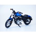 Moto HARLEY DAVIDSON XL1200N Nightster bleu 2012 1/18 blister