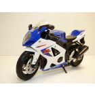 MOTO SUZUKI GSX-R 1000 bleu 1/12 GSXR1000 2008