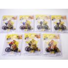 Pack de 7 cyclistes du TOUR DE FRANCE 1/18 II