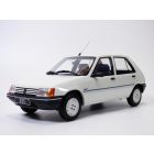 PEUGEOT 205 JUNIOR 4 portes blanc 1/18