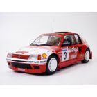 PEUGEOT 205 TURBO 16 - T16 n°3 Rallye YPRES 1985 1/18 B. Darniche