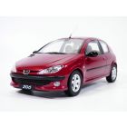 PEUGEOT 206 S16 rouge 1/18 1999