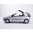 OCCASION en boite PEUGEOT 206 CC gris / int rouge & noir 206CC 1/18 S16