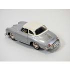 PORSCHE 356 cabriolet + hard top gris 1/43