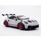 PORSCHE 911 - 992 GT3RS gris Ice & rouge Pyro 1/43