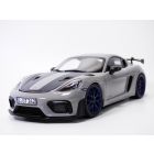 PORSCHE CAYMAN GT4 RS Weissach pack gris craie 1/18