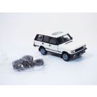RANGE ROVER CLASSIC LSE blanc 1992 1/64 & roues Offroad