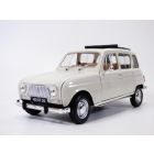 RENAULT 4 découvrable - R4 - 4L blanc Rejane1965 1/18