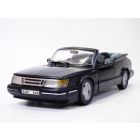 OCCASION défectueux sans boite SAAB 900 TURBO 16S CABRIOLET noir 1/18