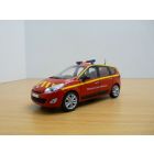 RENAULT GRAND SCENIC POMPIER MEDICALISE 1/43