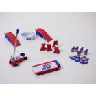 SET OUTILS de GARAGE / vidange 1/18 Brock Racing Enterprises B.R.E.