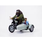 Moto SIDE CAR Triumph T120 BONNEVILLE HARRY POTTER & HAGRID 1/36