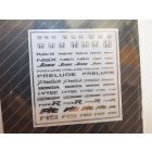 Sticker métal logo HONDA 1/43 1/24 1/18 Hybrid NSX Jazz Prelude I-Vtec Mugen type R Fit RS