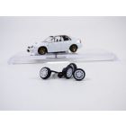 SUBARU IMPREZA WRX STi blanc 2001 1/64 & jantes rallye